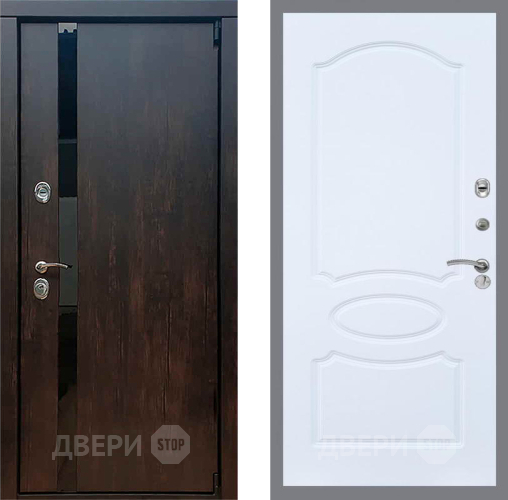 Входная металлическая Дверь Рекс (REX) 26 FL-128 Силк Сноу в Апрелевке