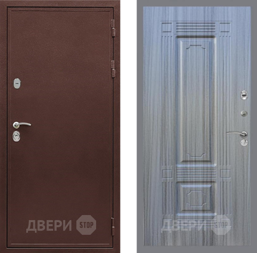 Дверь Рекс (REX) 5 металл 3 мм FL-2 Сандал грей в Апрелевке