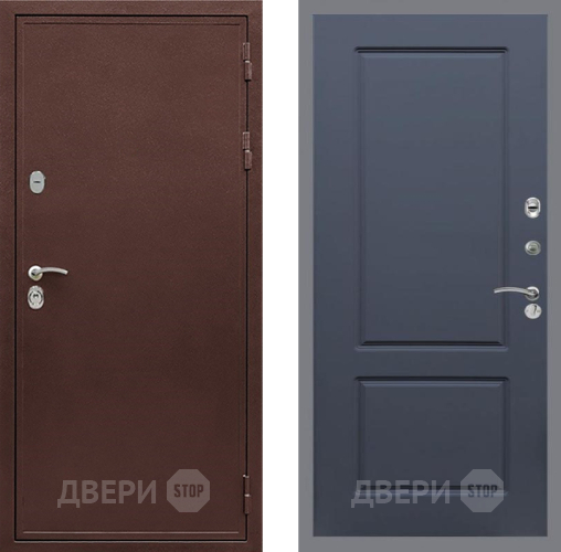 Дверь Рекс (REX) 5 металл 3 мм FL-117 Силк титан в Апрелевке