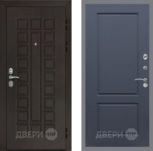 Входная металлическая Дверь Рекс (REX) Сенатор Cisa FL-117 Силк титан в Апрелевке