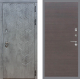 Входная металлическая Дверь Стоп БЕТОН Гладкая венге поперечный в Апрелевке