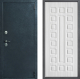 Входная металлическая Дверь Дверной континент ДК-70 Дизайн ФЛ-183 Сандал белый в Апрелевке