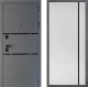 Входная металлическая Дверь Дверной континент Диамант Дизайн ФЛ-757 Черное Стекло Софт милк в Апрелевке