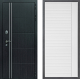 Входная металлическая Дверь Дверной континент Теплолюкс Дизайн ФЛ-757 Белое Стекло Софт милк в Апрелевке