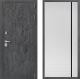 Входная металлическая Дверь Дверной континент ДК-3/713 ФЛ-757 Черное Стекло Софт милк в Апрелевке