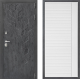 Входная металлическая Дверь Дверной континент ДК-3/713 ФЛ-757 Белое Стекло Софт милк в Апрелевке