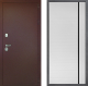 Дверь Дверной континент Рубикон Медь Дизайн ФЛ-757 Черное Стекло Софт милк в Апрелевке