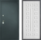 Входная металлическая Дверь Дверной континент Рубикон Серебро Дизайн ФЛ-183 Сандал белый в Апрелевке