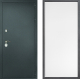 Входная металлическая Дверь Дверной континент Рубикон Серебро Дизайн ФЛ-649 Белый софт в Апрелевке