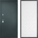 Входная металлическая Дверь Дверной континент Рубикон Серебро Дизайн ФЛ-Тиффани Белый софт в Апрелевке
