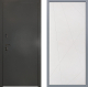 Дверь Заводские двери Эталон 3к антик серебро Флитта Белый софт в Апрелевке