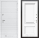 Входная металлическая Дверь Лабиринт (LABIRINT) Трендо 26 Белый (RAL-9003) в Апрелевке