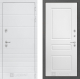 Входная металлическая Дверь Лабиринт (LABIRINT) Трендо 03 Белый софт в Апрелевке