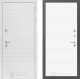 Входная металлическая Дверь Лабиринт (LABIRINT) Трендо 13 Белый софт в Апрелевке