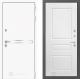 Входная металлическая Дверь Лабиринт (LABIRINT) Лайн White 03 Белый софт в Апрелевке