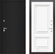 Дверь Лабиринт (LABIRINT) Classic шагрень черная 26 Белый (RAL-9003) в Апрелевке