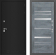 Входная металлическая Дверь Лабиринт (LABIRINT) Classic шагрень черная 20 Бетон темный в Апрелевке