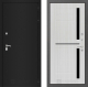 Входная металлическая Дверь Лабиринт (LABIRINT) Classic шагрень черная 02 Сандал белый в Апрелевке