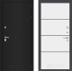 Дверь Лабиринт (LABIRINT) Classic шагрень черная 25 Белый софт в Апрелевке