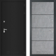 Входная металлическая Дверь Лабиринт (LABIRINT) Classic шагрень черная 25 Бетон светлый в Апрелевке