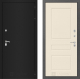 Входная металлическая Дверь Лабиринт (LABIRINT) Classic шагрень черная 03 Крем софт в Апрелевке