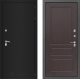 Входная металлическая Дверь Лабиринт (LABIRINT) Classic шагрень черная 03 Орех премиум в Апрелевке