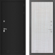 Входная металлическая Дверь Лабиринт (LABIRINT) Classic шагрень черная 06 Сандал белый в Апрелевке