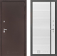 Входная металлическая Дверь Лабиринт (LABIRINT) Classic антик медь 22 Белый софт в Апрелевке