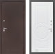 Входная металлическая Дверь Лабиринт (LABIRINT) Classic антик медь 23 Белый софт в Апрелевке