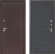 Входная металлическая Дверь Лабиринт (LABIRINT) Classic антик медь 11 Графит софт в Апрелевке