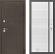 Входная металлическая Дверь Лабиринт (LABIRINT) Смоки 22 Белый софт в Апрелевке