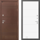 Входная металлическая Дверь Лабиринт (LABIRINT) Термо Лайт 13 Белый софт в Апрелевке