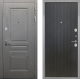 Входная металлическая Дверь Интекрон (INTECRON) Брайтон Графит ФЛ-295 Лофт черный в Апрелевке