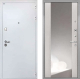 Входная металлическая Дверь Интекрон (INTECRON) Колизей White ФЛЗ-516 Зеркало Сосна белая в Апрелевке