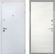 Входная металлическая Дверь Интекрон (INTECRON) Колизей White Гладкая Дуб сильвер поперечный в Апрелевке