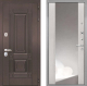 Входная металлическая Дверь Интекрон (INTECRON) Италия ФЛЗ-516 Зеркало Сосна белая в Апрелевке