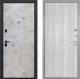 Входная металлическая Дверь Интекрон (INTECRON) Профит Black Мрамор Светлый В-07 с молдингом Сандал белый в Апрелевке