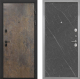 Входная металлическая Дверь Интекрон (INTECRON) Профит Black Гранж Гладкая Гранит лава оникс в Апрелевке