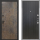 Входная металлическая Дверь Интекрон (INTECRON) Профит Black Гранж ФЛ-295 Лофт черный в Апрелевке