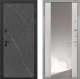 Входная металлическая Дверь Интекрон (INTECRON) Профит Black Гранит Лава Оникс ФЛЗ-516 Зеркало Сосна белая в Апрелевке