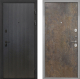 Входная металлическая Дверь Интекрон (INTECRON) Профит Black ФЛ-295 Гладкая Гранж в Апрелевке