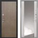 Входная металлическая Дверь Интекрон (INTECRON) Гектор Венге Коричневый ФЛЗ-516 Зеркало Сосна белая в Апрелевке