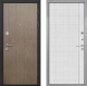 Входная металлическая Дверь Интекрон (INTECRON) Гектор Венге Коричневый В-07 с молдингом Лофт белый в Апрелевке