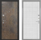 Входная металлическая Дверь Интекрон (INTECRON) Гектор Гранж В-07 с молдингом Лофт белый в Апрелевке