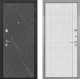 Входная металлическая Дверь Интекрон (INTECRON) Гектор Гранит Лава Оникс В-07 с молдингом Лофт белый в Апрелевке