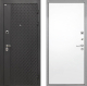 Входная металлическая Дверь Интекрон (INTECRON) Олимпия Black 4К Гладкая Силк Сноу в Апрелевке