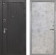 Входная металлическая Дверь Интекрон (INTECRON) Олимпия Black 4К Гладкая Мрамор светлый в Апрелевке
