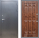 Входная металлическая Дверь Рекс (REX) 11 FL-33 орех тисненый в Апрелевке
