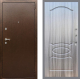 Входная металлическая Дверь Рекс (REX) 1А Медный Антик FL-128 Сандал грей в Апрелевке