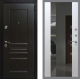 Входная металлическая Дверь Рекс (REX) Премиум-Н СБ-16 Зеркало Белый ясень в Апрелевке